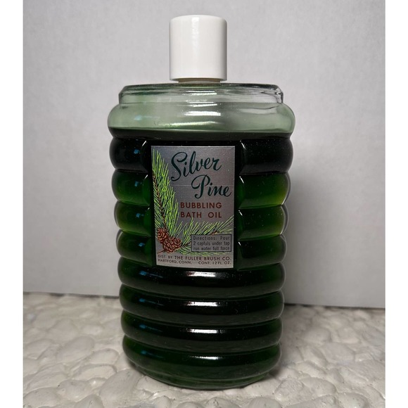 Silver Pine Bubbling Bath Oil Fuller Brush *RARE* - Picture 1 of 2